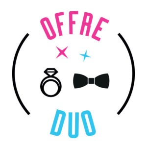 Bougie personnalisée – Cadeau Mariage – Étiquettes Appelez moi madame et monsieur – Offre Duo
