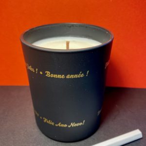 Bougie Parfumée – L’Orangette (Ardoise Noire)