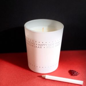 Bougie Parfumée – Le Pain d’Épices (Ardoise Blanche)