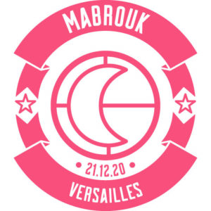 Bougie personnalisée – Cadeau Cérémonie – Étiquette Mabrouk Rouge